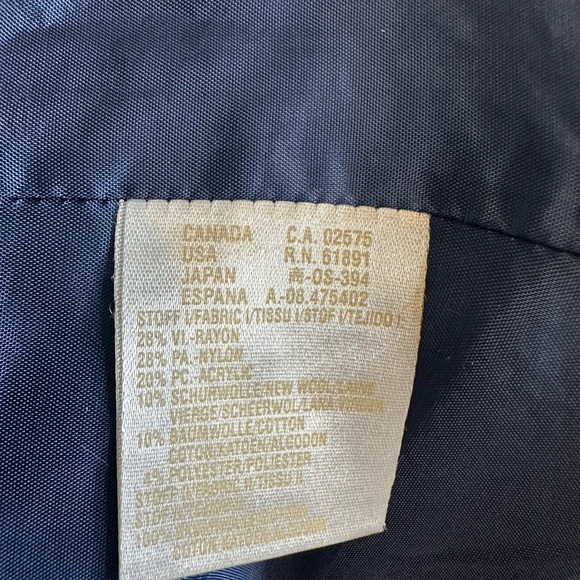 Escada Designer tweed blazer with denim accents size 34 - Picture 16 of 16